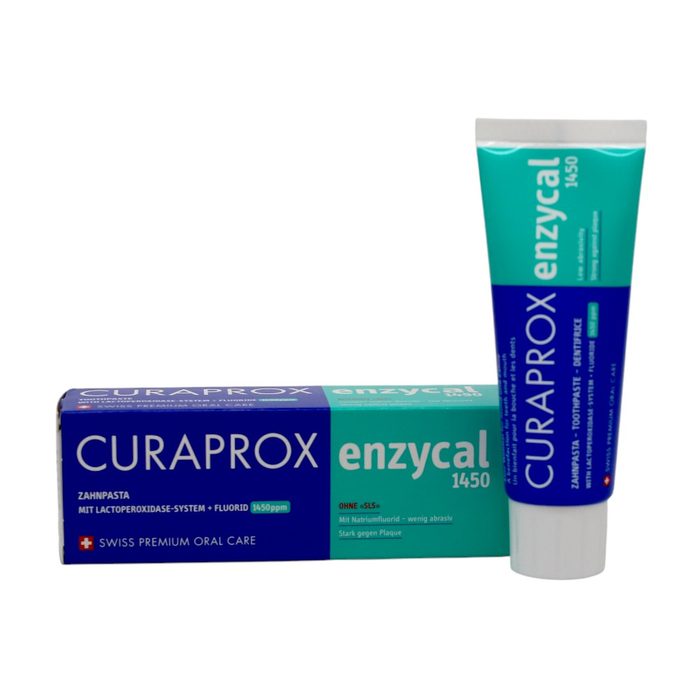 Зубна паста ферментна Curaprox Enzycal 1450 ppm 75 мл